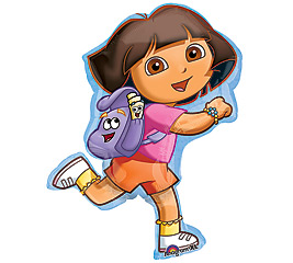 Dora the Explorer Figure Super Shape Mylar Balloon